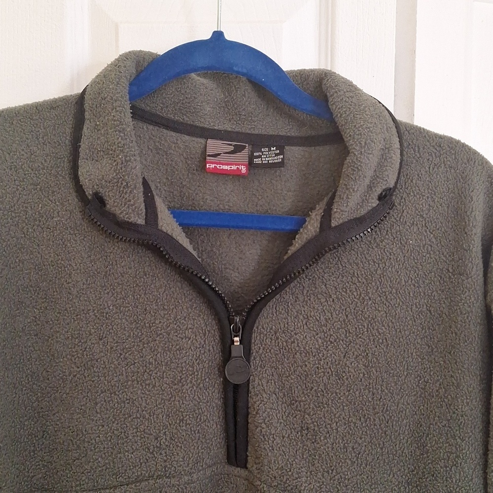 Prospiric Olive Green Fleece Pullover - Picture 2 of 6